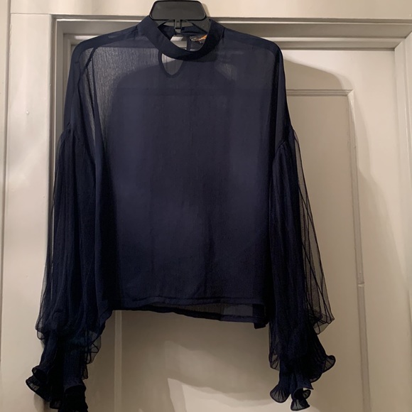 Beautiful Sheer Blouse - Picture 1 of 6